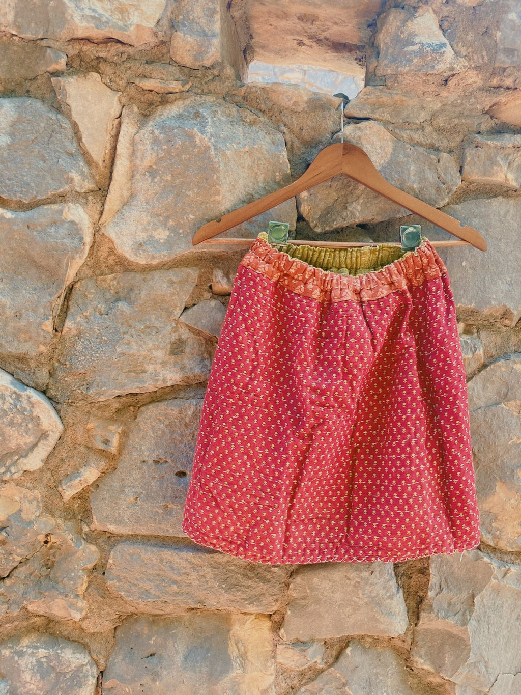 Hibiscus Mini Skirt - Molly Dart