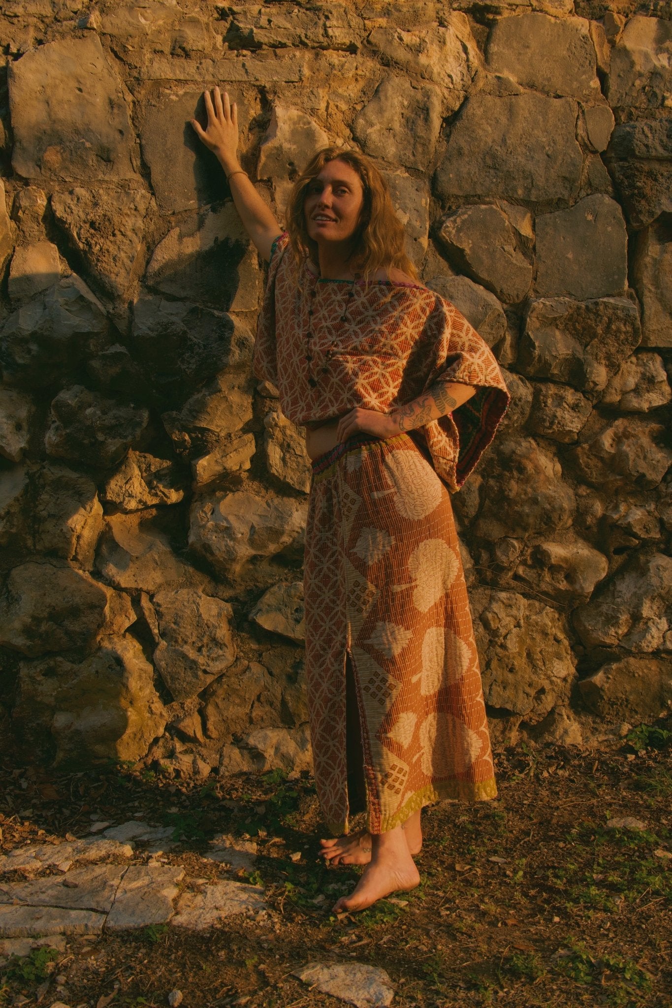 Prickly Pear Maxi Skirt - Molly Dart