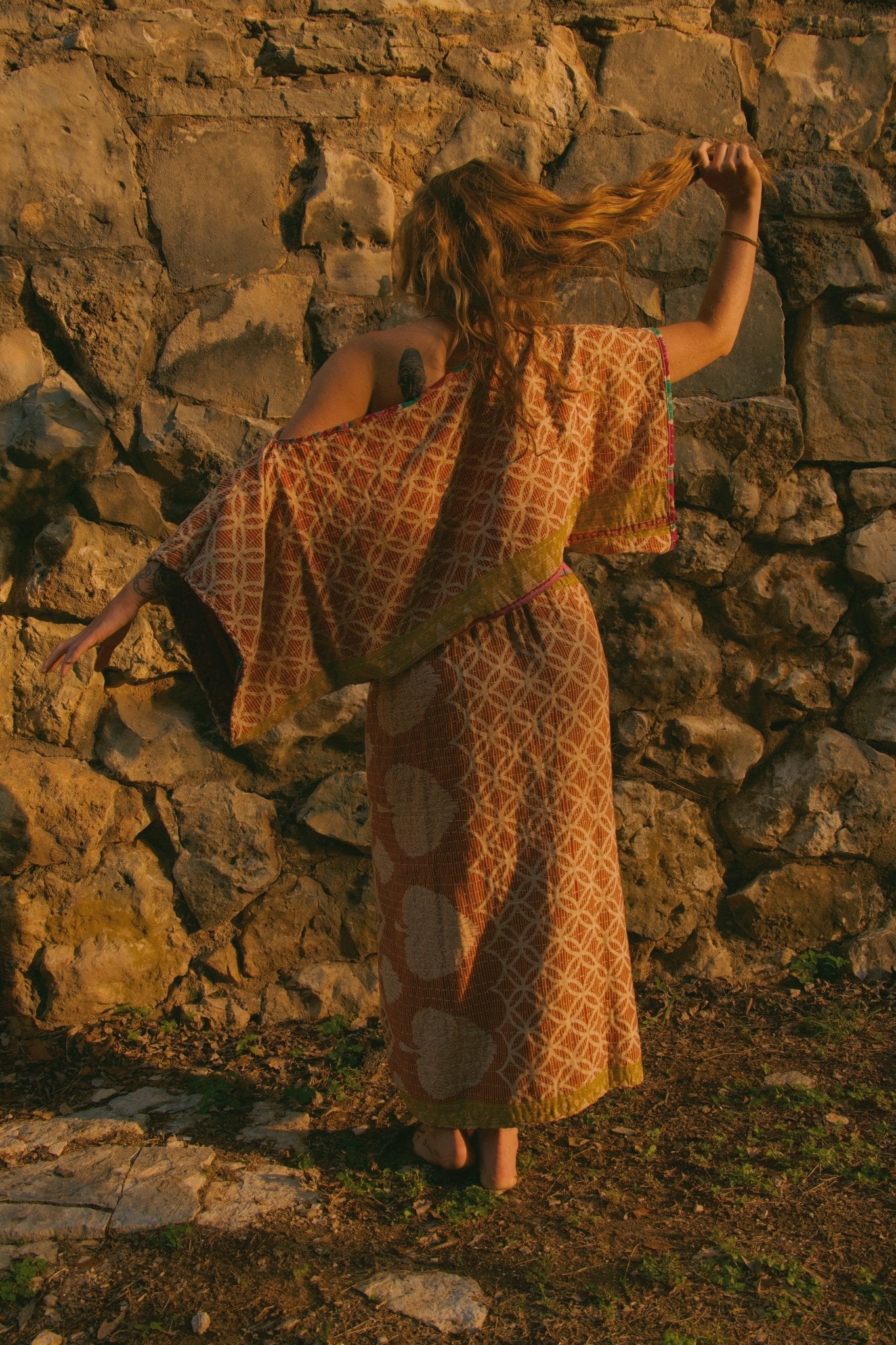 Prickly Pear Maxi Skirt - Molly Dart